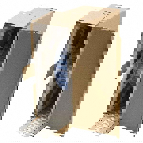 Label Maker Label: White, Polyolefin, 10,000 per Roll